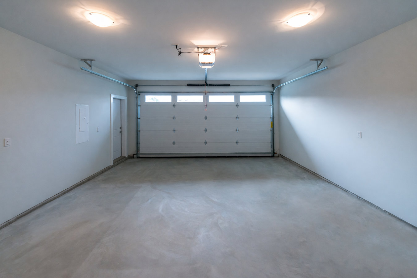 Garage floor concrete